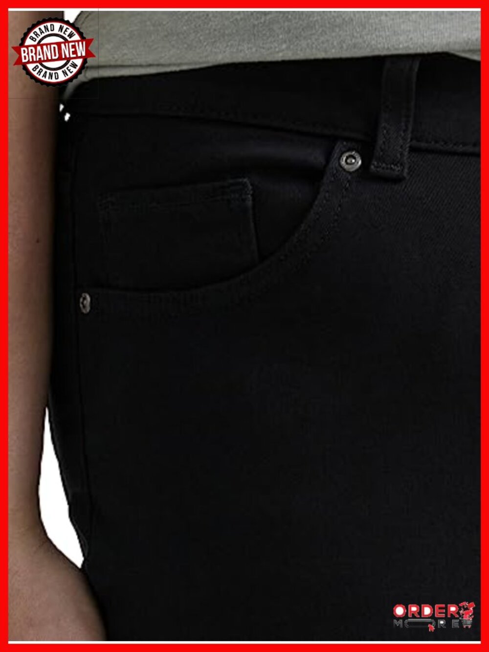 Plus Size Legendary Mid Rise Bootcut Jeans Regular Fit 32" Inseam - Picture 3 of 5